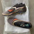 Phantom GX III Elite Low-Top with Double-Layer Waterproof Fishnet All-Knit TF Soccer Shoes - Black/Bronze