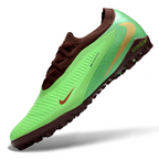Phantom GX III Elite Low-Top with Double-Layer Waterproof Fishnet All-Knit TF Soccer Shoes - Lime Green/Hyper Crimson
