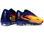 Phantom GX III Elite Low-Top with Double-Layer Waterproof Fishnet Full Knit AG Soccer Shoes - Laser Orange/Blue Void/Red/Yellow
