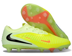 Phantom GX III Elite Low-Top with Double-Layer Waterproof Fishnet Full Knit AG Soccer Shoes - Lime Green/Hyper Crimson/Black