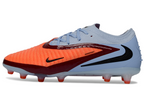 Phantom GX III Elite Low-Top with Double-Layer Waterproof Fishnet Full Knit AG Soccer Shoes - Royal Tint/Bright Crimson/Black
