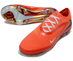 Phantom GX III Elite Low-Top with Double-Layer Waterproof Fishnet Full Knit FG Soccer Shoes - Bright Crimson