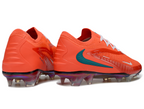 Phantom GX III Elite Low-Top with Double-Layer Waterproof Fishnet Full Knit FG Soccer Shoes - Bright Crimson