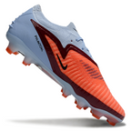 Phantom GX III Elite Low-Top with Double-Layer Waterproof Fishnet Full Knit FG Soccer Shoes - Royal Tint/Bright Crimson/Black