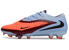 Phantom GX III Elite Low-Top with Double-Layer Waterproof Fishnet Full Knit FG Soccer Shoes - Royal Tint/Bright Crimson/Black
