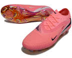 Phantom GX III Elite Low-Top with Double-Layer Waterproof Fishnet Full Knit FG Soccer Shoes - Vibrant Pink/Black