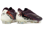 Phantom GX III Elite Low-Top with Powder Coated Double-Layer Waterproof Fish Silk All-Knit FG Soccer Shoes - Dark Red/White