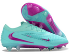 Phantom GX III Elite Low-Top with Powder Coated Double-Layer Waterproof Fish Silk All-Knit FG Soccer Shoes - Jade/Pink