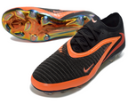 Phantom GX III Elite Low-Top with Powder Coated Double-Layer Waterproof Fish Silk All-Knit FG Soccer Shoes - Orange/Black