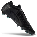 Phantom Luna Elite NU Low-Top Super A Men's Full Knit Waterproof AG Soccer Shoes - Black