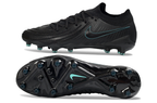Phantom Luna Elite NU Low-Top Super A Men's Full Knit Waterproof AG Soccer Shoes - Black