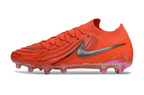 Phantom Luna Elite NU Low-Top Super A Men's Full Knit Waterproof AG Soccer Shoes - Bright Crimson