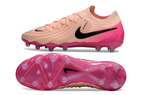 Phantom Luna Elite NU Low-Top Super A Men's Full Knit Waterproof AG Soccer Shoes - Crimson Tint/Black/Pink Blast