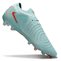 Phantom Luna Elite NU Low-Top Super A Men's Full Knit Waterproof AG Soccer Shoes - Mint/Atomic Red/Off Noir