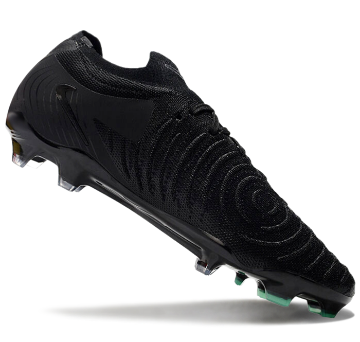 Phantom Luna Elite NU Low-top Super A Men's Full Knit Waterproof FG Soccer Shoes - Black