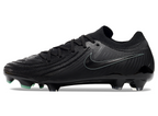 Phantom Luna Elite NU Low-top Super A Men's Full Knit Waterproof FG Soccer Shoes - Black/White