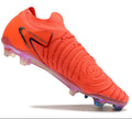 Phantom Luna Elite NU Low-top Super A Men's Full Knit Waterproof FG Soccer Shoes - Bright Crimson