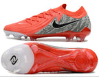 Phantom Luna Elite NU Low-top Super A Men's Full Knit Waterproof FG Soccer Shoes - Bright Crimson/Gray/Black/White