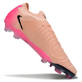 Phantom Luna Elite NU Low-top Super A Men's Full Knit Waterproof FG Soccer Shoes - Crimson Tint/Black/Pink Blast