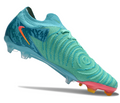 Phantom Luna Elite NU Low-top Super A Men's Full Knit Waterproof FG Soccer Shoes - Green/Blue/Pink