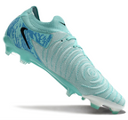 Phantom Luna Elite NU Low-top Super A Men's Full Knit Waterproof FG Soccer Shoes - Green/Blue/White/Black