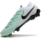Phantom Luna Elite NU Low-top Super A Men's Full Knit Waterproof FG Soccer Shoes - Light Green/White/Black