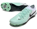 Phantom Luna Elite NU Low-top Super A Men's Full Knit Waterproof FG Soccer Shoes - Light Green/White/Black