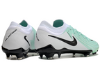 Phantom Luna Elite NU Low-top Super A Men's Full Knit Waterproof FG Soccer Shoes - Light Green/White/Black