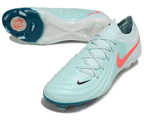 Phantom Luna Elite NU Low-top Super A Men's Full Knit Waterproof FG Soccer Shoes - Mint/Red/Blue/White