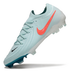Phantom Luna Elite NU Low-top Super A Men's Full Knit Waterproof FG Soccer Shoes - Mint/White/Red