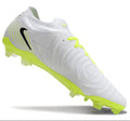 Phantom Luna Elite NU Low-top Super A Men's Full Knit Waterproof FG Soccer Shoes - Neon Yellow/White/Black