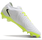 Phantom Luna Elite NU Low-top Super A Men's Full Knit Waterproof FG Soccer Shoes - Neon Yellow/White/Black