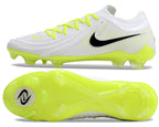 Phantom Luna Elite NU Low-top Super A Men's Full Knit Waterproof FG Soccer Shoes - Neon Yellow/White/Black