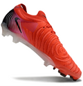 Phantom Luna Elite NU Low-top Super A Men's Full Knit Waterproof FG Soccer Shoes - Striking Red/Black