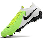 Phantom Luna Elite NU Low-top Super A Men's Full Knit Waterproof FG Soccer Shoes - Volt/White/Black