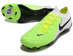 Phantom Luna Elite NU Low-top Super A Men's Full Knit Waterproof FG Soccer Shoes - Volt/White/Black