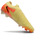 Phantom Luna Elite NU Low-top Super A Men's Full Knit Waterproof FG Soccer Shoes - Yellow/Orange