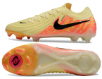 Phantom Luna Elite NU Low-top Super A Men's Full Knit Waterproof FG Soccer Shoes - Yellow/Orange