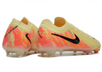 Phantom Luna Elite NU Low-top Super A Men's Full Knit Waterproof FG Soccer Shoes - Yellow/Orange
