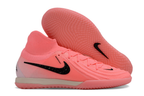 Phantom Luna Elite NU Men's Full Knit Anti-Level MD Soccer Shoes - Pink/Black/Gray