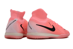 Phantom Luna Elite NU Men's Full Knit Anti-Level MD Soccer Shoes - Pink/Black/Gray