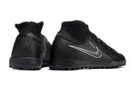 Phantom Luna Elite NU Men's Full Knit Waterproof TF Grass Stud Soccer Shoes with MD Sole - Black