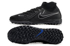 Phantom Luna Elite NU Men's Full Knit Waterproof TF Grass Stud Soccer Shoes with MD Sole - Black
