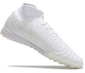 Phantom Luna Elite NU Men's Full Knit Waterproof TF Grass Stud Soccer Shoes with MD Sole - White