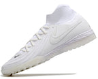 Phantom Luna Elite NU Men's Full Knit Waterproof TF Grass Stud Soccer Shoes with MD Sole - White