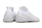 Phantom Luna Elite NU Men's Full Knit Waterproof TF Grass Stud Soccer Shoes with MD Sole - White