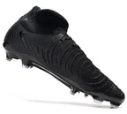 Phantom Luna Elite NU Super A Men's Full Knit Waterproof FG Soccer Shoes - Black/White