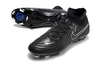 Phantom Luna Elite NU Super A Men's Full Knit Waterproof FG Soccer Shoes - Black/White