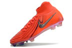 Phantom Luna Elite NU Super A Men's Full Knit Waterproof FG Soccer Shoes - Bright Crimson