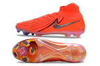 Phantom Luna Elite NU Super A Men's Full Knit Waterproof FG Soccer Shoes - Bright Crimson
